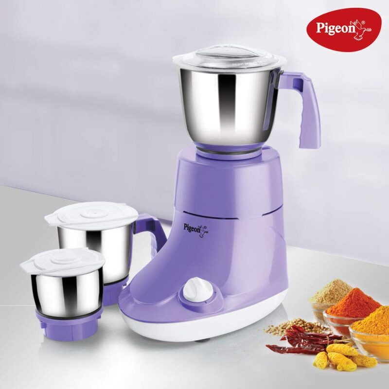 Pigeon by Stovekraft Viola 550-Watt Mixer Grinder - Image 2
