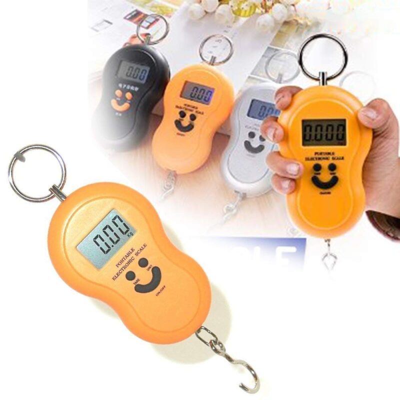 FEWORLD Smiley Portable Weighing Scale Up to 50 Kg (Random Colour). - Image 4
