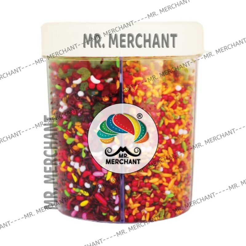 Mr. Merchant Mukhwas Mouth Freshener 5 in 1,(300g) Green Madrasi Saunf Mukhwas, Rajasthani Mukhwas, Gulab Mukhwas, Bangali Mukhwas and Colorful Sauf | Premium Mukhwas Mouth Freshener (Pack of 1) - Image 3