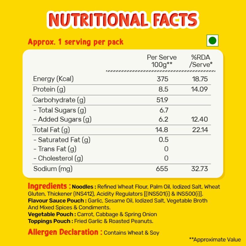 25x Masterchow Sweet & Spicy Instant Cup Noodles - 100g - Pack of 25 - Image 2