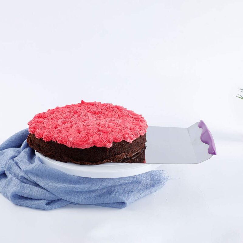 Ambrosia Stainless Steel Cake Lifter With Non Slip Handle - Image 6