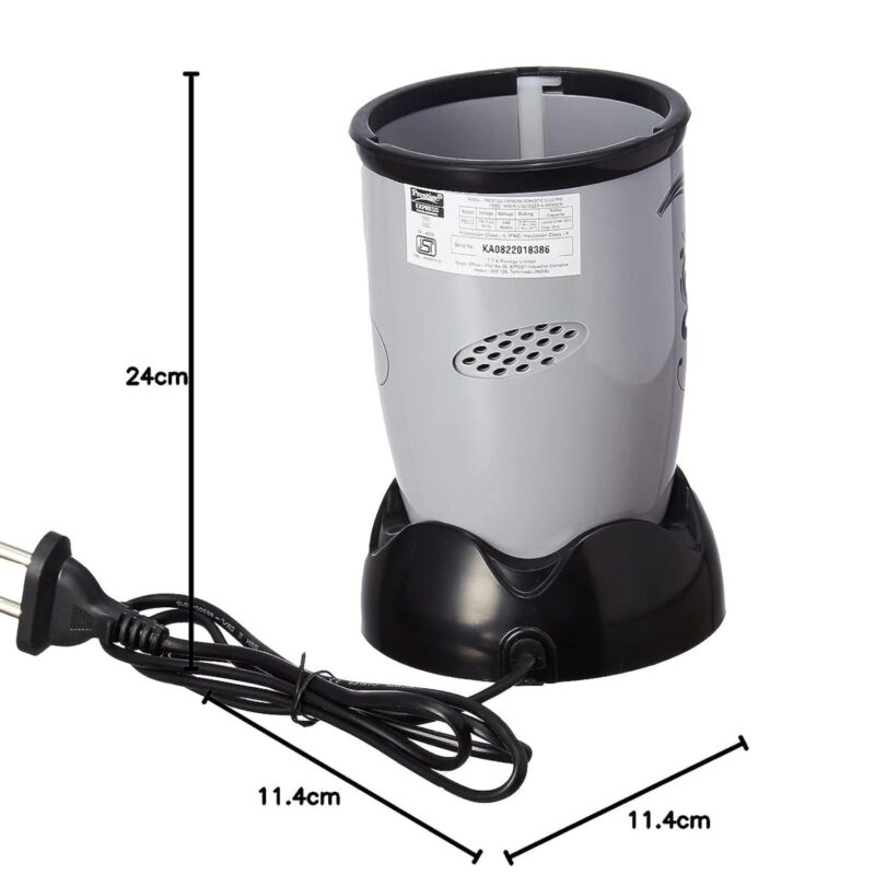 Prestige Express PEX 3.0 Mixer Grinder with Multipurpose Jars, 500 ml & 300 ml, Silver) - Image 3