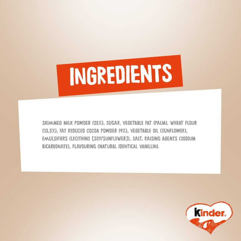 Kinder Cards Family Pack Two Layers Of Crispy Specialty With Cocoa And Milky Creams Filling10 Pieces 256g - Image 5