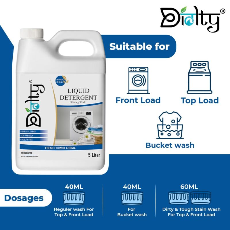 Diolty Liquid Detergent 5 Litre - Image 3