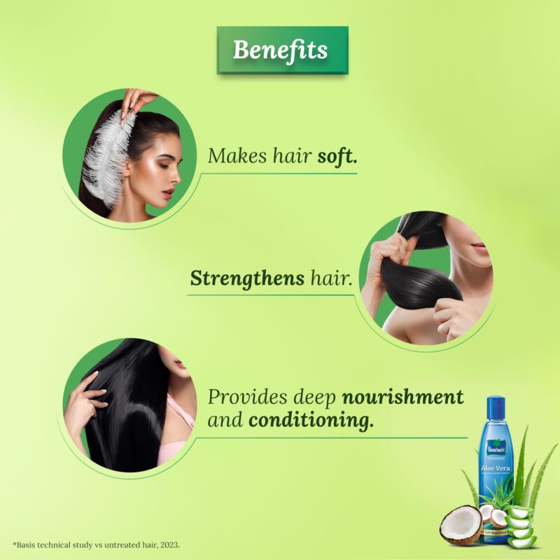 Parachute Advansed Aloe Vera Enriched Coconut Hair Oil, 250ml (Free 75ml) - Image 5
