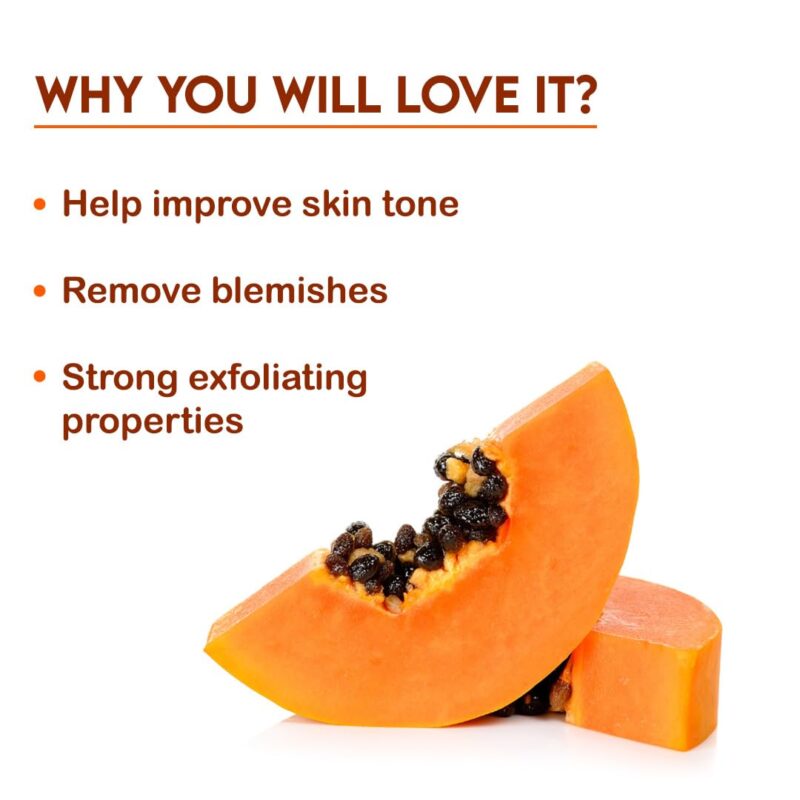 Jovees Herbal Papaya Face Wash For Glowing and Clear Skin with Papaya & Bilberry Ext | Gentle Cleanser For Brightens Skin, Removes Pigmentation & Dark Spots | For All Skin Types - 120ML (pack of 3) - Image 5