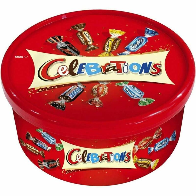 Celebration Chocolate Box Tub 600 Gm Imported (Uk) - Image 6