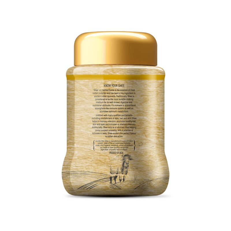 Society Tea | Desi Ghee | Rich Aroma & Granular Consistency | 1 Litre | Pack Of 1 - Image 5