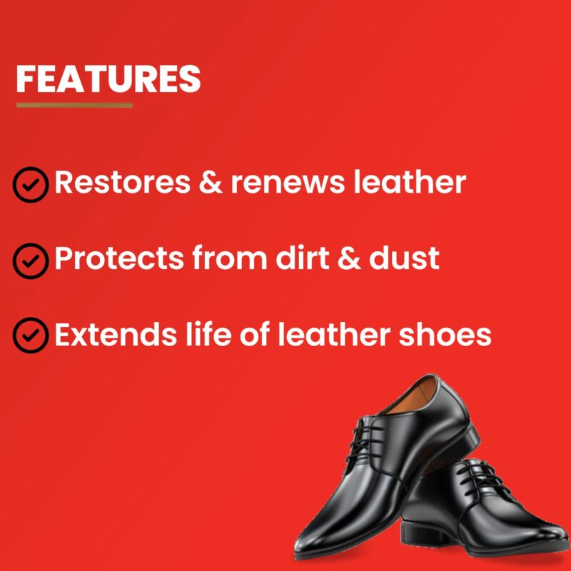 4x Kiwi Wax Shoe Polish | Renews and Protects Leather | For Black Leather (40 gm)  each - Pack of 4 - Image 7