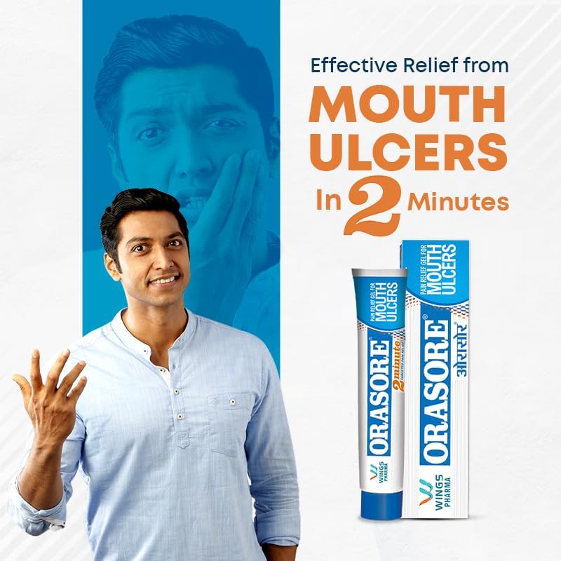 Orasore Mouth Ulcer Gel Treatment (Pack Of 2) - Image 4