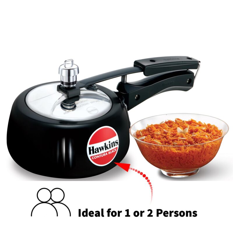 Hawkins Contura Black 1.5 litre Pressure Cooker - Image 12
