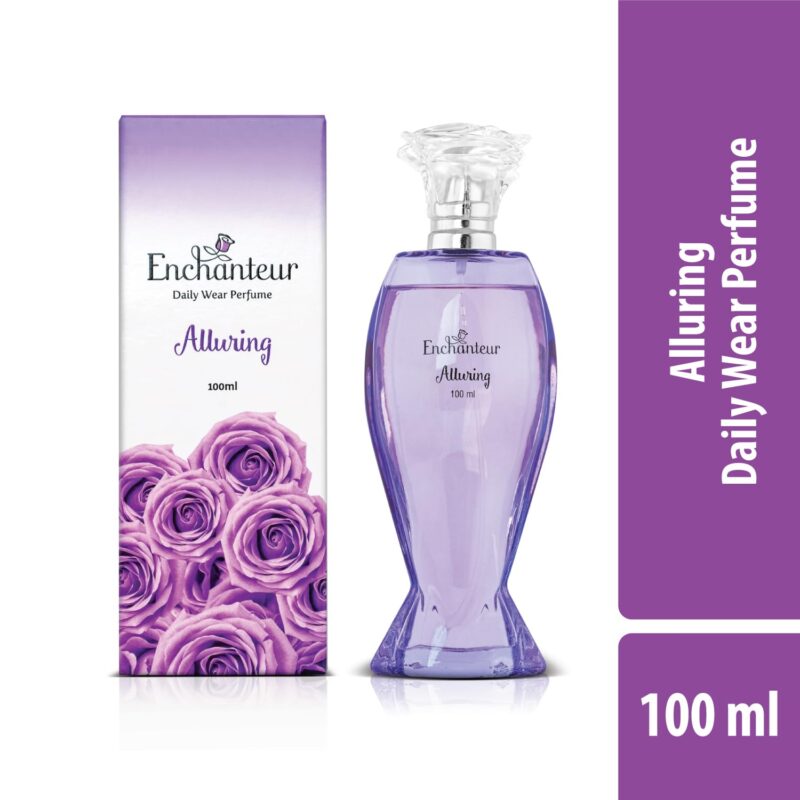 Enchanteur Alluring Rose Perfume Liquid For Women, 100Ml - Image 7