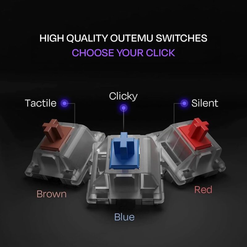 Hive All White RGB Wired Gaming Keyboard - Image 2