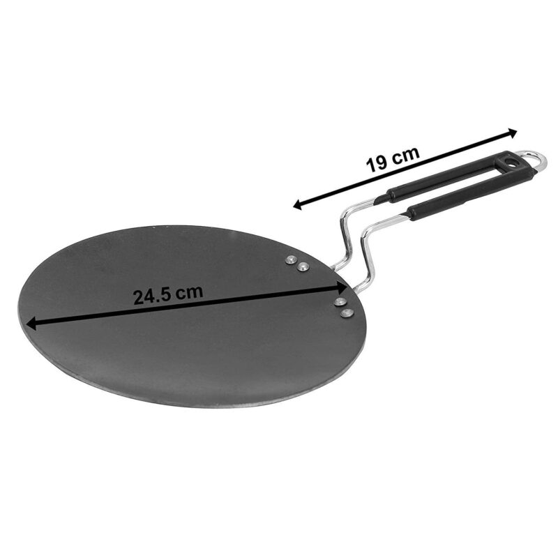 VRCT Iron Tawa, 10 inch, Black - Image 2
