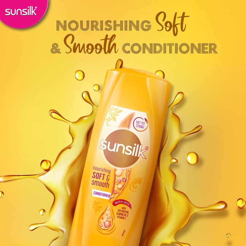 Sunsilk Nourishing Soft & Smooth Conditioner 180 Ml - All Skin Type,Liquid - Image 4