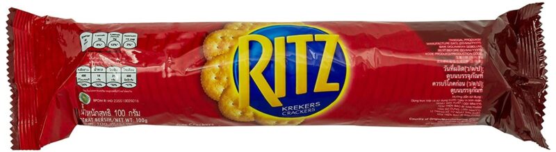 Ritz Original Sea Salted Crackers Biscuit, Red, 100 g - Image 4