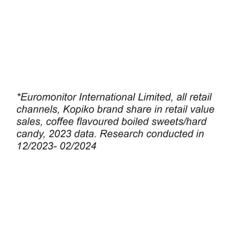 KOPIKO Cappuccino Coffee Candy - World's No 1 Coffee Hard Candy* - Pocket Pack -504 gm |24 Units X 6 Pieces in Each| - Image 4