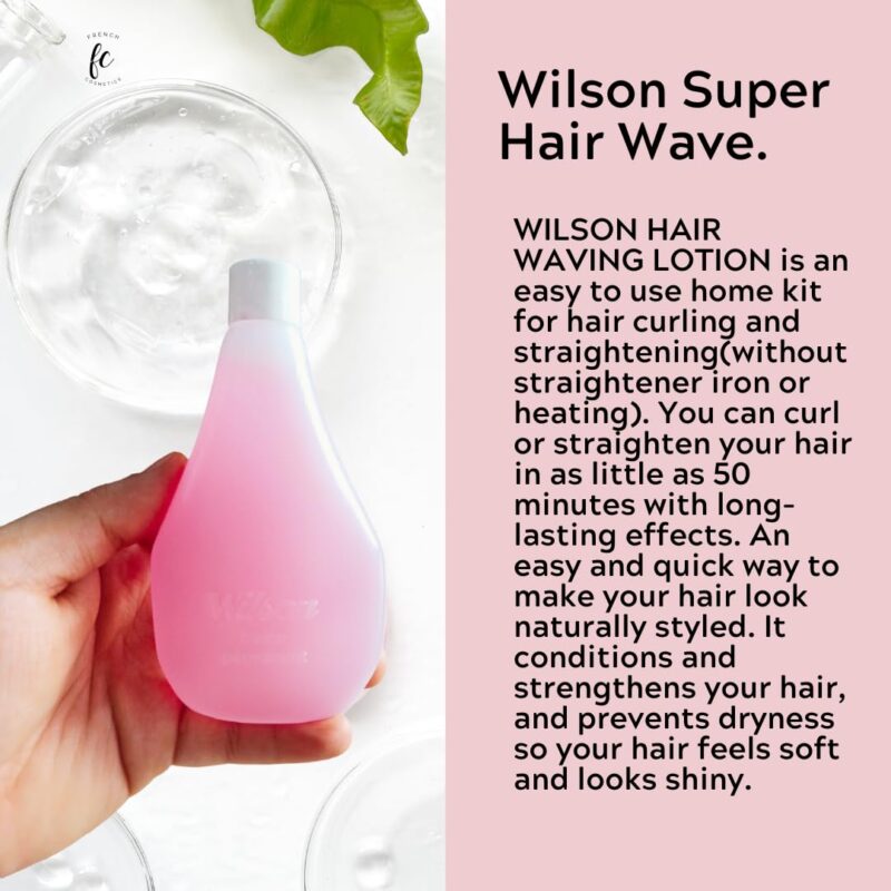 WILSON Super Hair Waving Lotion - Home Permanent (Baby Pink) - Image 3