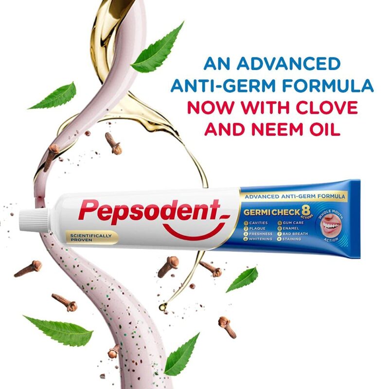 Pepsodent Germicheck Toothpaste 100 gm - Image 2