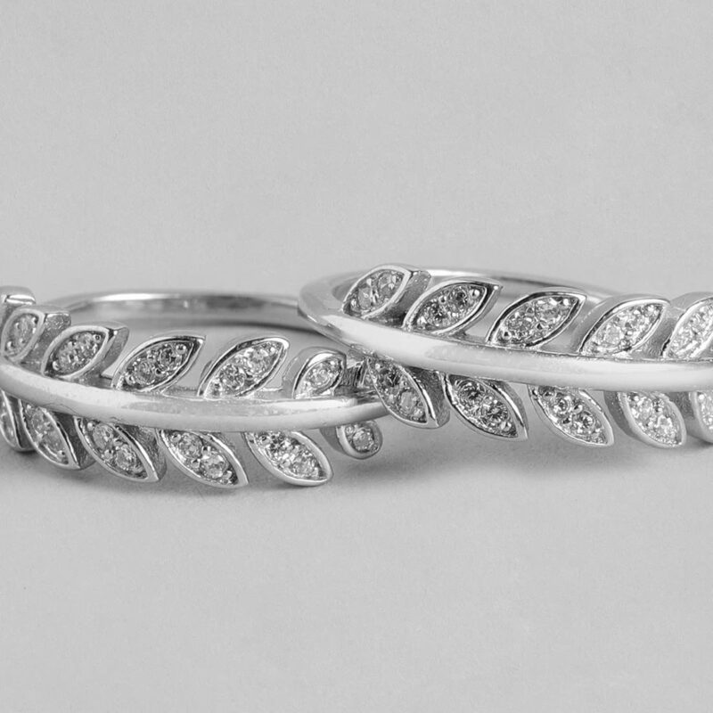 ZAVYA 925 Sterling Silver Rhodium Plated Toe-ring |Gift for Women and Girls | With Certificate of Authencity and 925 Hallmark - Image 5