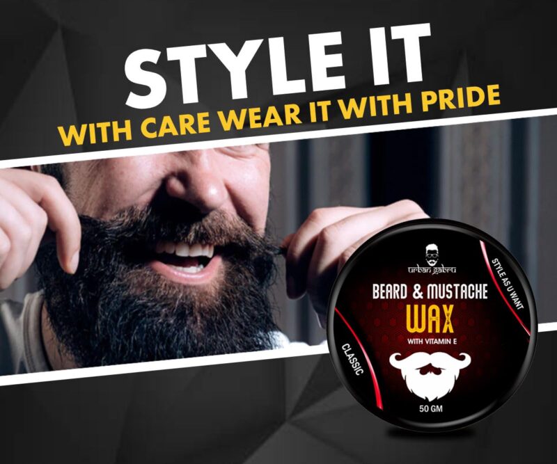 4x UrbanGabru Beard & Mustache Wax (50 gm each)  - Pack of 4 - Image 7