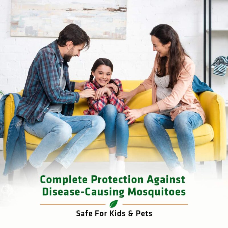 Herbal Strategi Mosquito Repellent Room Spray Refill - 500ml | Effective Against Mosquitoes Causing Dengue Zika Chikungunya | 100% Herbal and Chemical Free | Baby and Pet Safe | Ayush Certified - Image 4