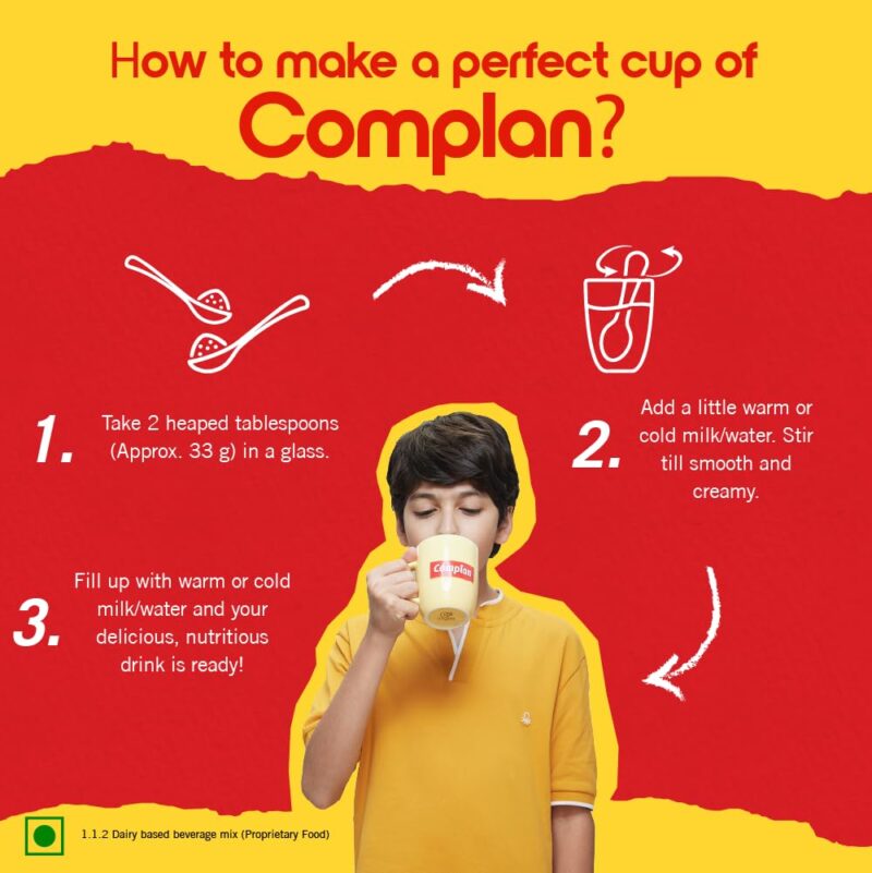 Complan Nutrition Drink Powder for Children, Royale Chocolate Flavour, 500 g Carton | Nutrition drink for kids with protein & 34 vital nutrients - Image 5