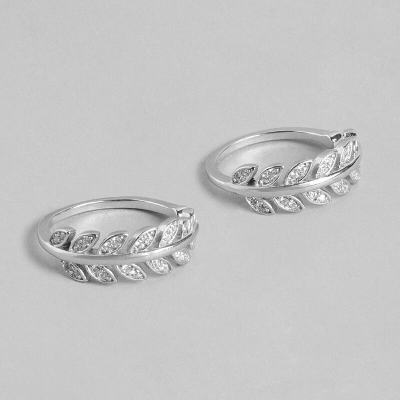 ZAVYA 925 Sterling Silver Rhodium Plated Toe-ring |Gift for Women and Girls | With Certificate of Authencity and 925 Hallmark - Image 6