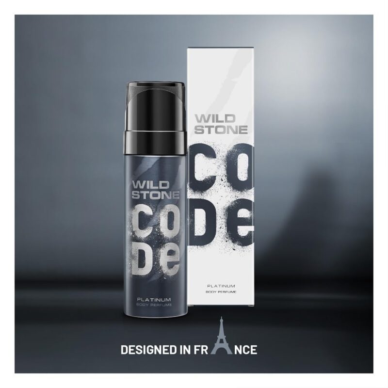 4x Wild Stone CODE Platinum Body Perfume for Men, 150ml each - Pack of 4 - Image 3