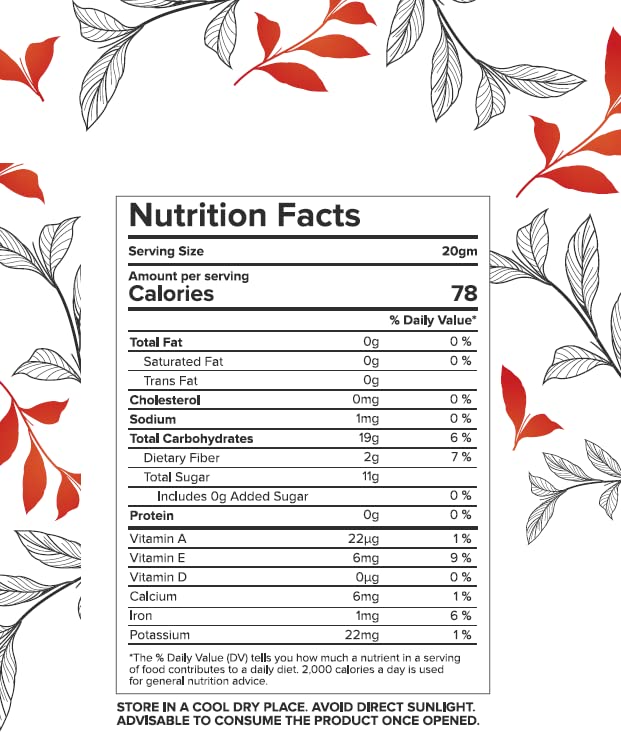Nectar Superfoods Freeze Dried Apple | No Preservatives, No Added Sugar, Healthy Dried Fruit | 100% Natural, Vegan, Gluten Free Snack for Kids and Adults | 20 gram Pouch (PACK OF 1) - Image 7