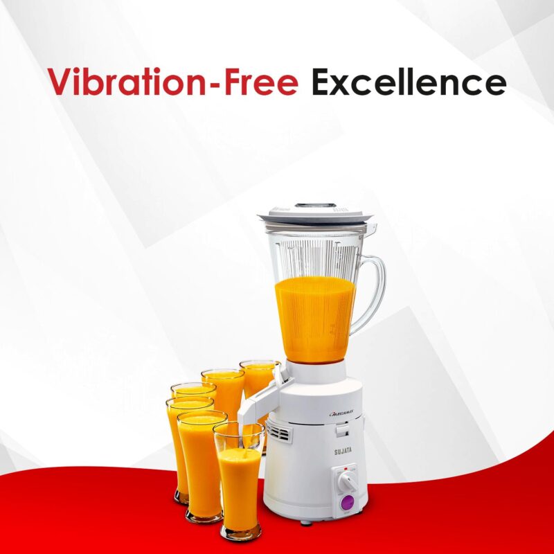 Sujata Megamix 900 Watts Mixer Blender | 22000 Rotations Per Min | 90 Minutes Continuous Running | Versatile Jar 3000 ml - Image 3