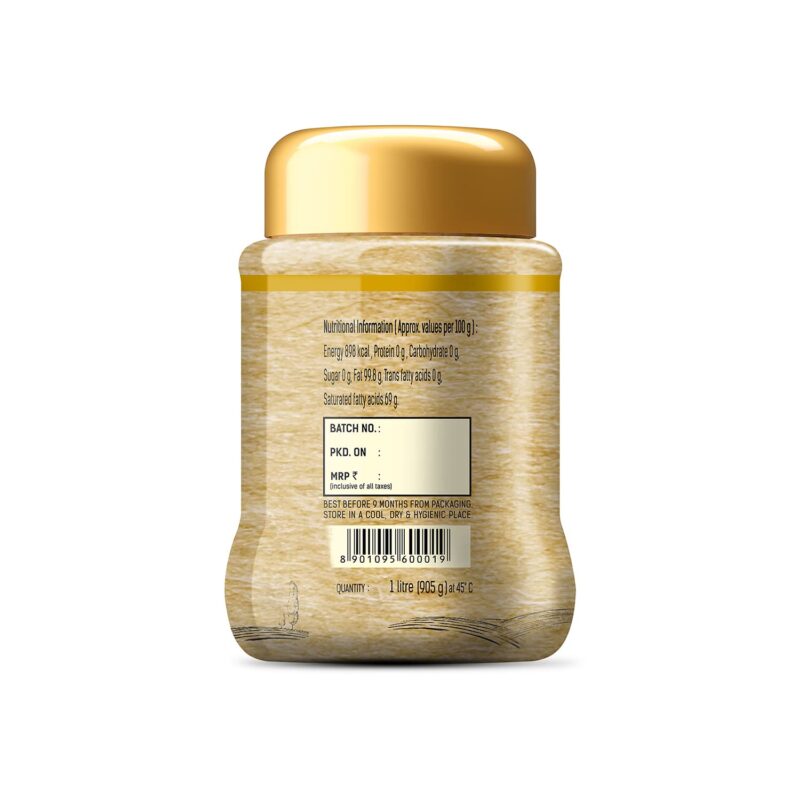 Society Tea | Desi Ghee | Rich Aroma & Granular Consistency | 1 Litre | Pack Of 1 - Image 6
