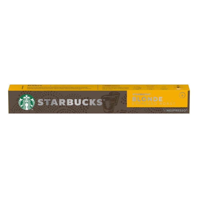 Starbucks by Nespresso Blonde Espresso Roast Coffee Pods 10 Capsules,53Gram - Image 5