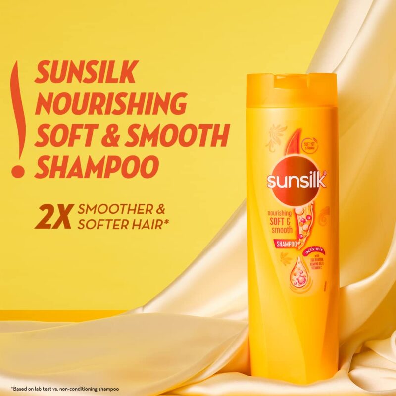 Sunsilk Nourishing Soft & Smooth Shampoo 360 Ml - Liquid - Image 5