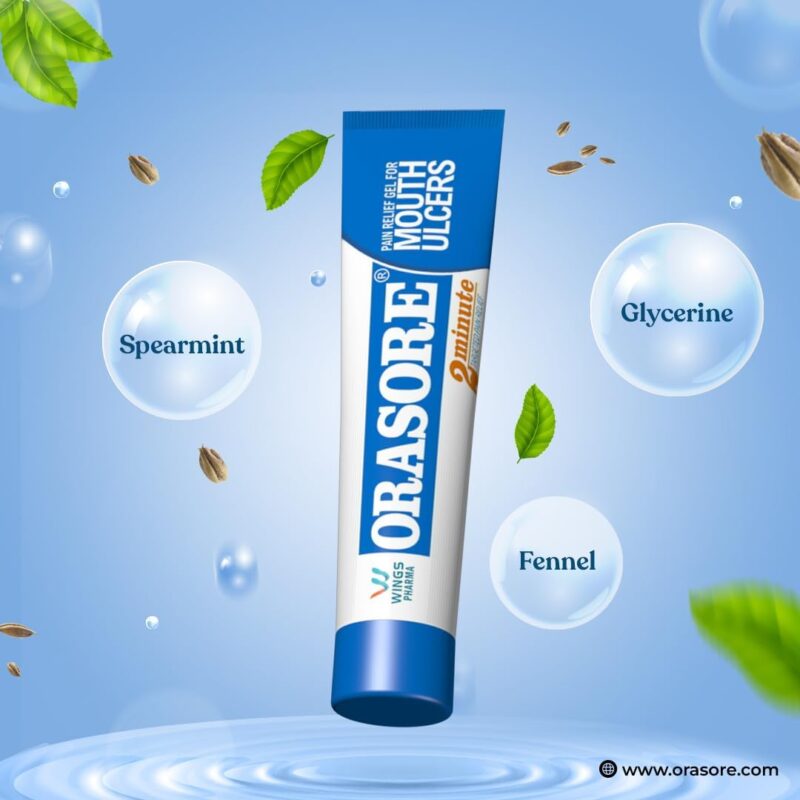 Orasore Mouth Ulcer Gel Treatment (Pack Of 2) - Image 7