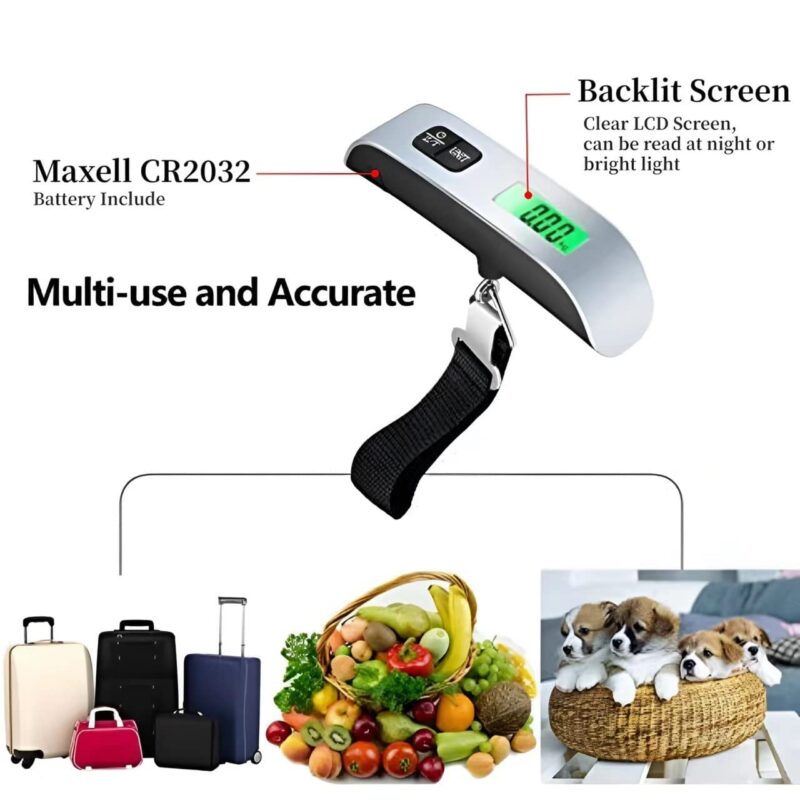 EZ Life Grey Luggage Scale - Image 9