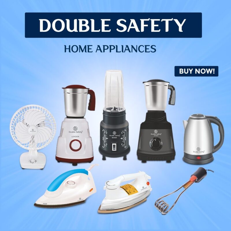 Double safety London Mixer Grinder 550 watts | 3 Stainless Steel Jars | Chutney Jar, Dry Grinding and Liquidizing jar to make chutneys, Milkshake, Smoothies, Puree | High Speed - Image 2
