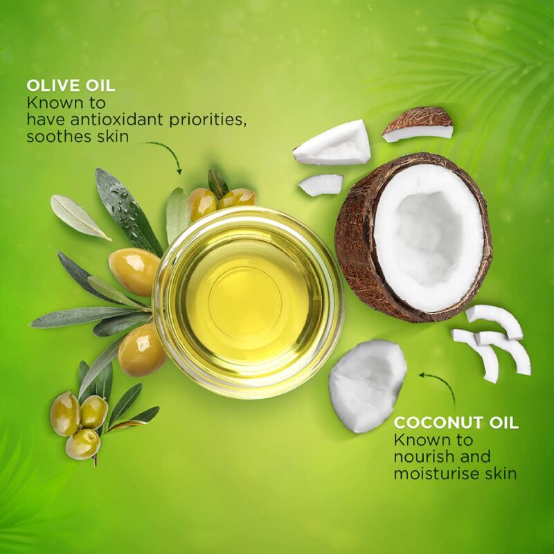 Rexona Coconut and Olive Oil Soap For Silky Smooth Skin, 4X100 g - Image 4