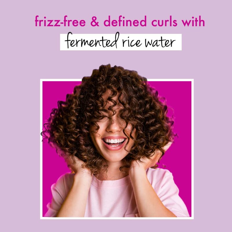 Love Beauty & Planet Love Beauty And Planet Rice Water & Angelica Seed Oil Silicone-Free Curl & Waves Leave-In|| No Parabens|| No Dyes|| Angelica Essential Oil|| Floral, 200Ml, 1 Count - Image 8