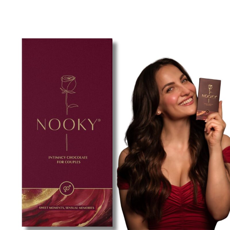 Nooky Midnight Magic Box (6 items in a gift box) | Premium Dark Chocolate for Uplifting Mood| Best Chocolate Gift Box | Vegan & Gluten-Free Delight - Image 2
