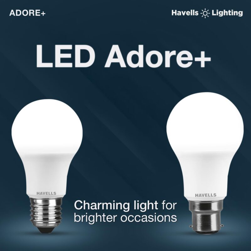 HAVELLS 9w LED Bulb for Home & Office |B22 LED Bulb Base |Cool Day White Light (6500K) |4Kv Surge Protection |High Voltage Protection |Eco Friendly Energy Efficient | Pack of 1 - Image 8