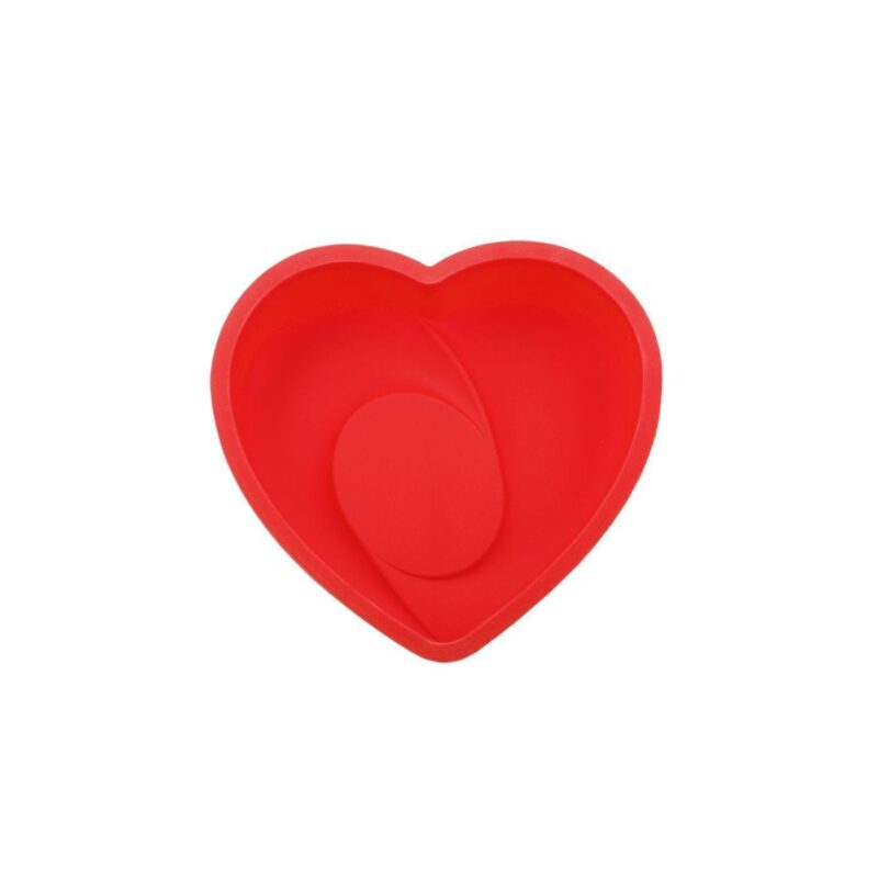 Pavoni Platinum Silicon Heart Shaped Cake Mould - Image 4