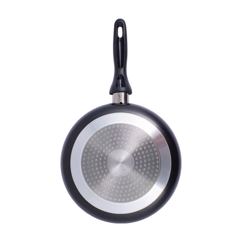 Ultra 24 cm Non-Stick Fry Pan with Induction Bottom & Cool-Touch Bakelite Handle | Pure Grade Aluminium | PFOA & Heavy Metals Free | 1.8L | 2.7mm thickness | 2 Years Warranty | Black - Image 4