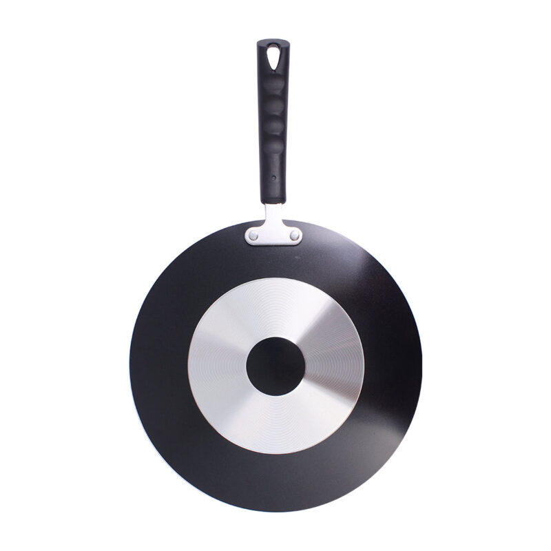 Ultra 26 cm Non-Stick Roti Tawa | Soft Touch Handle | Pure Grade Aluminium | Non-Stick Tawa | 2.7mm | 2 Years Warranty | Black - Image 4