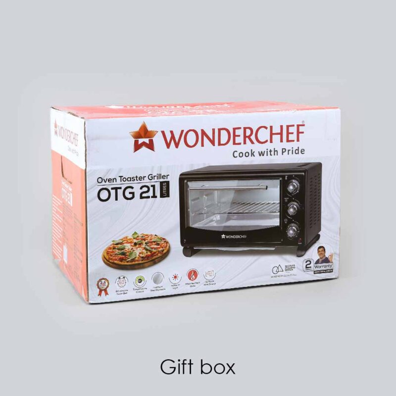 Wonderchef Renewed Oven Toaster Griller (OTG) - 21L | Auto Power-Off with Bell | Heat Resistant Glass Window | 1380W - Image 5