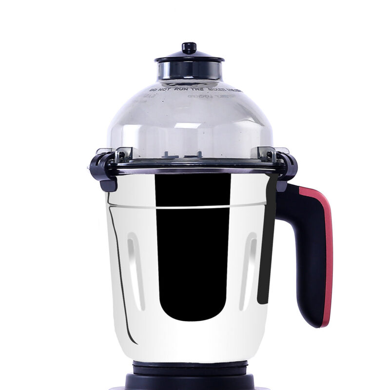 Wonderchef Renewed Vietri Mixer Grinder | 750W | 3 Stainless Steel Jars | Anti-Rust Stainless Steel Blades | Ergonomic Handles - Image 6
