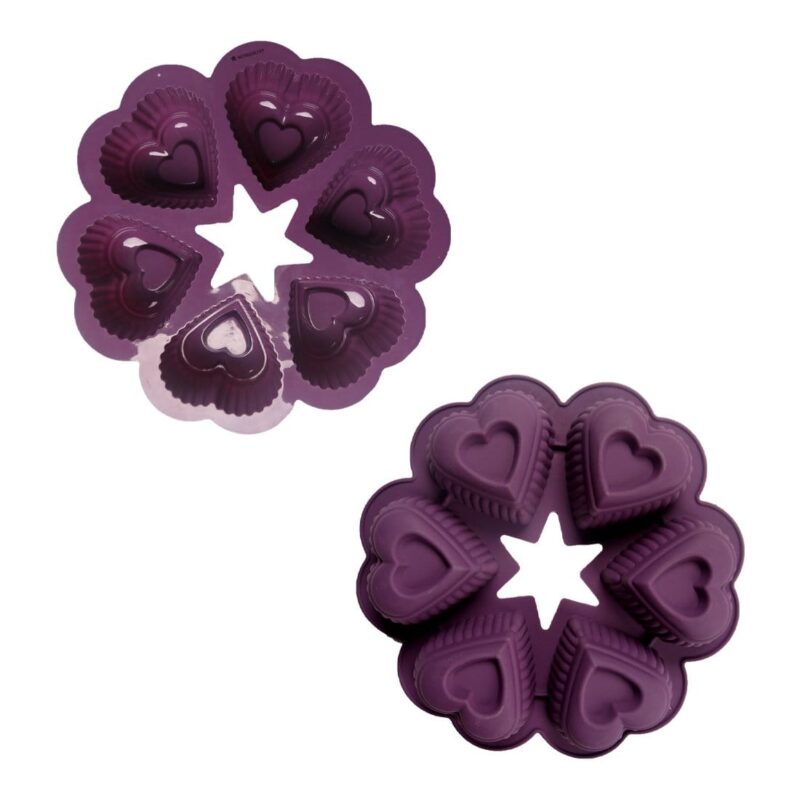 Silicon Heart shaped Chocolate Mould - Image 5