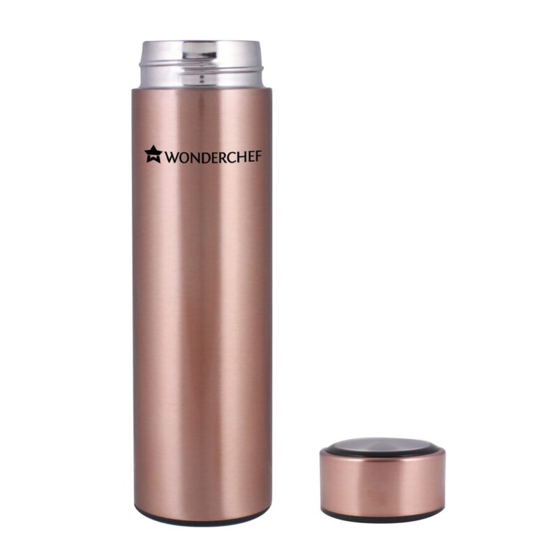 Nutri-Bot, 480ml, Double Wall Stainless Steel Vacuum Insulated Hot and Cold Flask, Steel Micro-filter, Spill & Leak Proof, 2 Years Warranty - Image 2