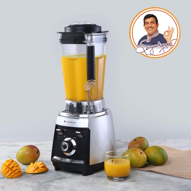 Wonderchef Renewed Regalia Professional Power Blender with Pulse Function| 3-in-1 Mixer, Blender, Grinder | 1200 Watt Full Copper Motor| Unbreakable 2 Litre Jar| Commercial Heavy Duty Blender| 1 Year Warranty - Image 6