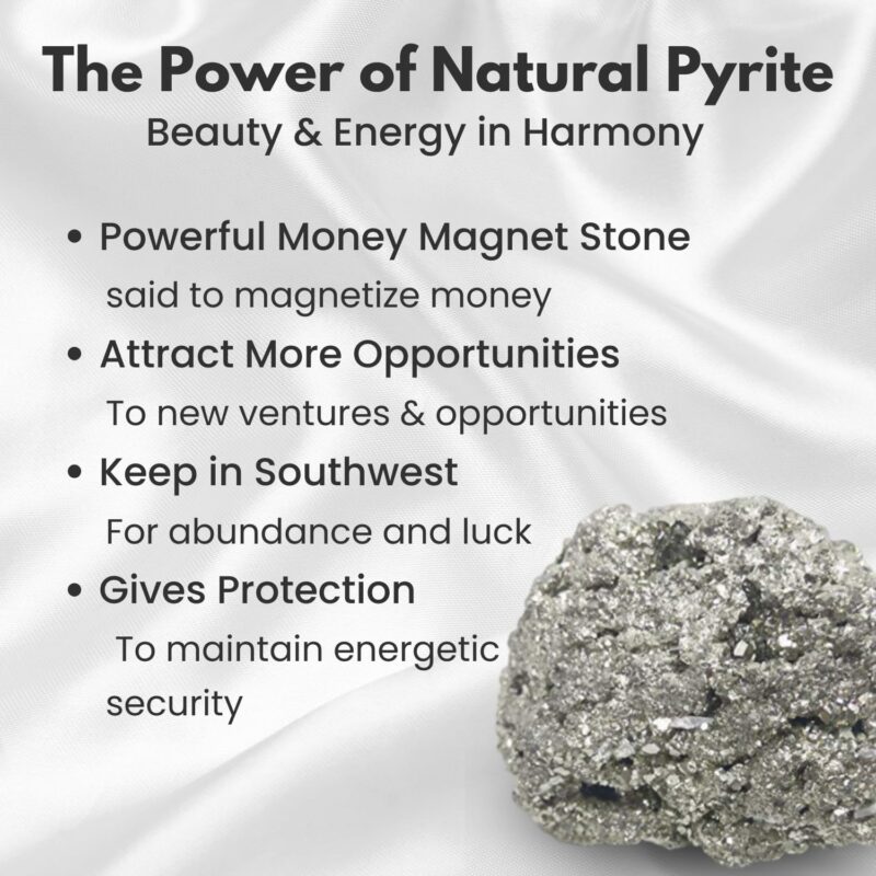 Plus Value Natural Pyrite Iron Golden Raw Stone Cluster Rough Rock Peru Pyrite Gemstone for Attracting Wealth, Attracts Abundance, Business Luck, Money Magnet (100 to 200 grams, 1 Piece) - Image 5